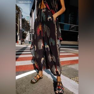 FARM Rio Black Wonderful Headdress Pants